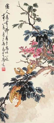 马万里 花卉