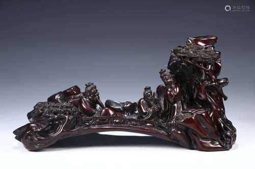 Red Sandalwood Rockery Ornament