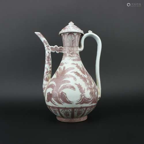 Underglazed Red Wine Pot