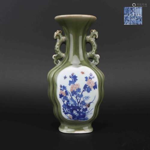 Blue-and-white Vase