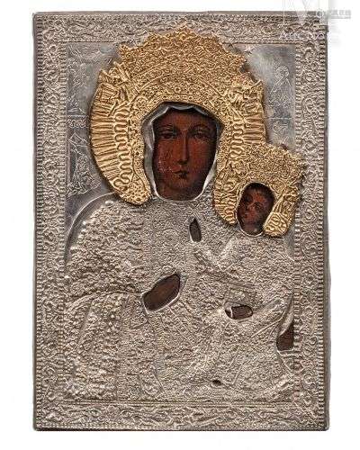 Icône de la Mère de Dieu Częstochowa dite la Vierge Noire de...