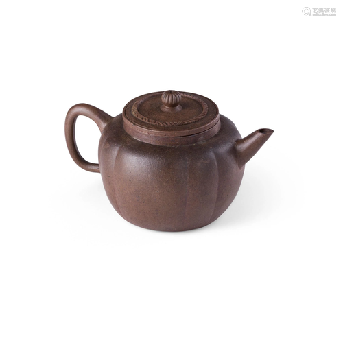 YIXING STONEWARE TEAPOT SHAO JINGNAN MARK