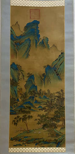 Chou Ying, landscape painting