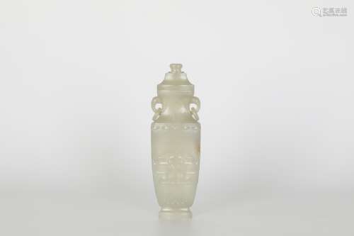 18th，Hetian Jade Vase