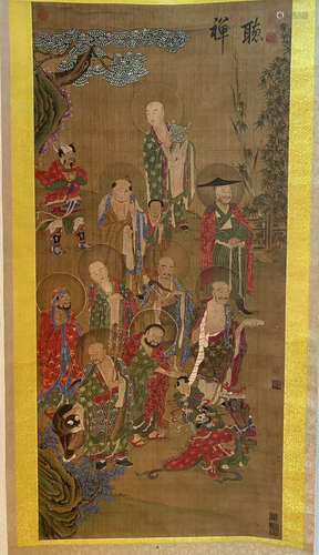 Liu Songnian, Buddha painting