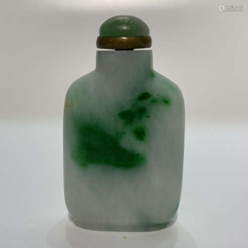 18th，Emerald Snuff Bottle