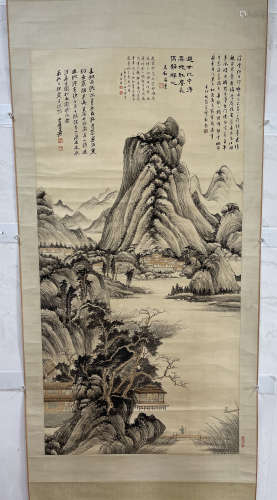 Zhang Daqian, landscape painting