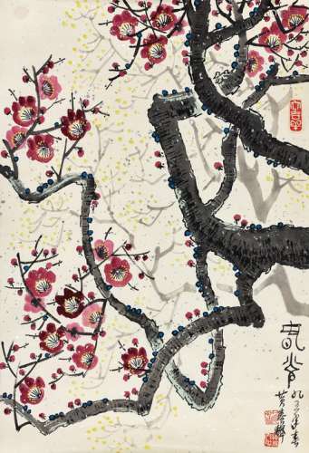 黄养辉（1911～2001） 1995年作 春光 镜心 设色纸本