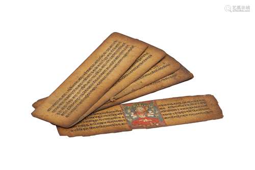 A NEPALESE MANUSCRIPT.