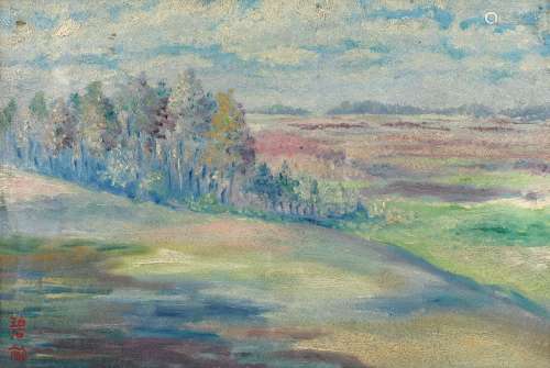 周碧初（1903～1995） 风景 布面油画