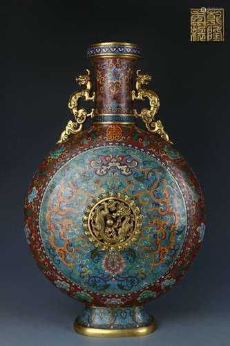 Cloisonne Vase