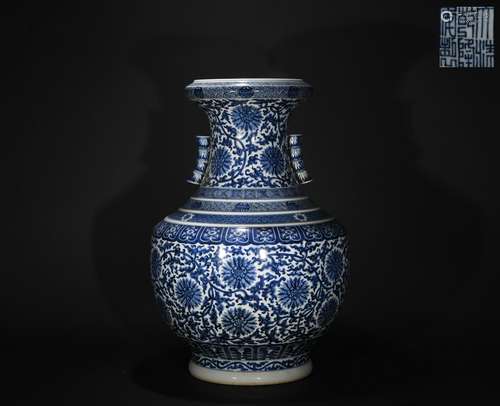 Blue-and-white Vase