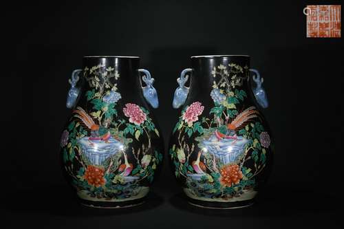 A Pair of Vases