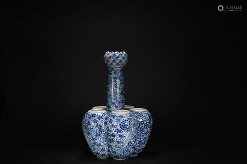 Blue-and-white Vase