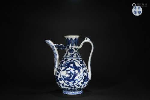 Blue-and-white Ewer