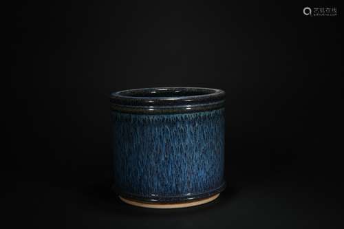 Lujun-glazed Brush Pot