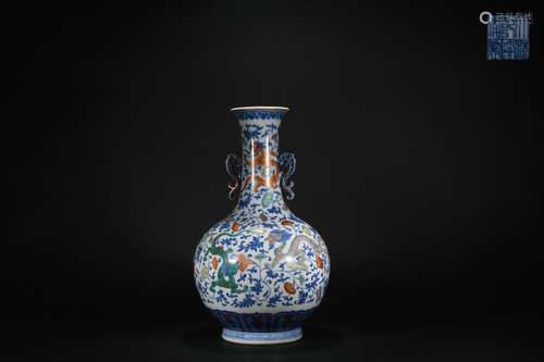 Blue-and-white Vase