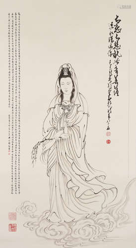 WEN YONGCHEN (1922-1995)
Guanyin