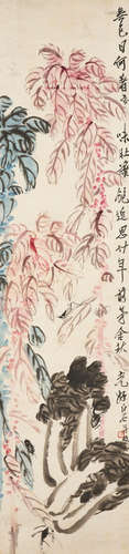 QI BAISHI (1864-1957)
Insects, Cabbage and Amaranth