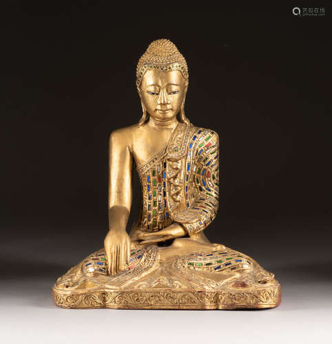 SITZENDER SHAN-BUDDHA