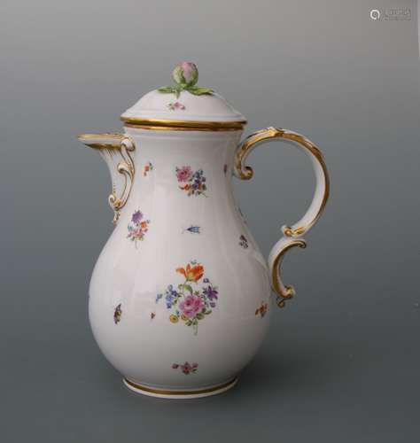 Kaffeekanne -Meissen 1860-1880