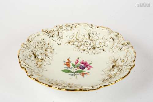 Zierschale mit Blume I, Meissen