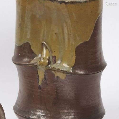 JAPON, Fours de Seto Epoque EDO (1603 1868) Vase …