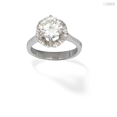 DIAMOND SINGLE-STONE RING