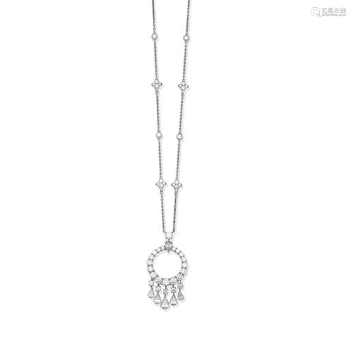 GRAFF: DIAMOND 'GYPSY' NECKLACE