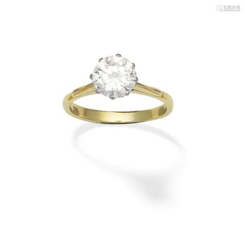 DIAMOND SINGLE-STONE RING