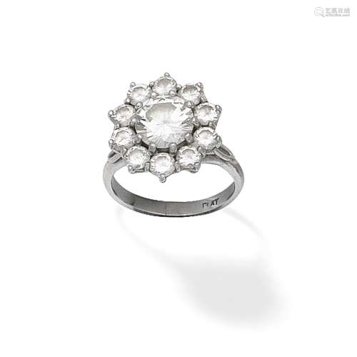 DIAMOND CLUSTER RING