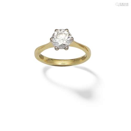 DIAMOND SINGLE-STONE RING