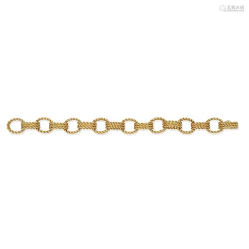 TIFFANY: FANCY-LINK BRACELET, CIRCA 1965