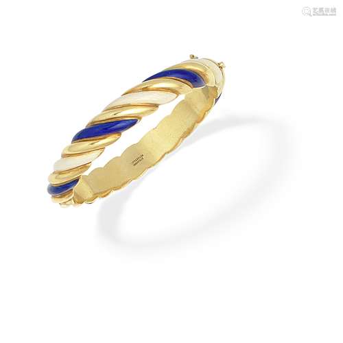 TIFFANY: ENAMEL BANGLE