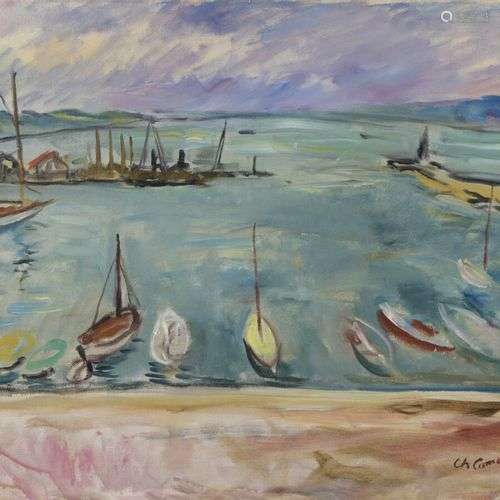 Charles CAMOIN (1879 1965) La sortie du port, ver…