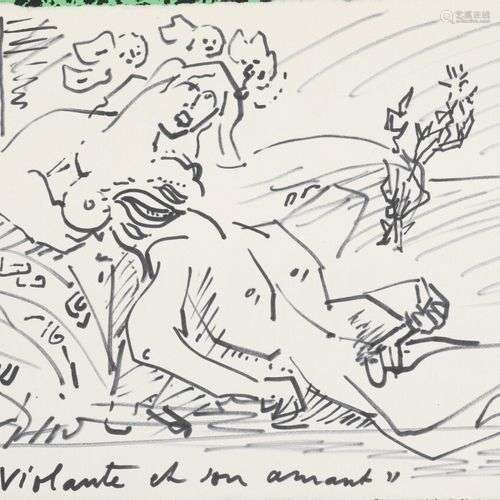 André MASSON (1896 1987) L'arbre du mal et Violan…