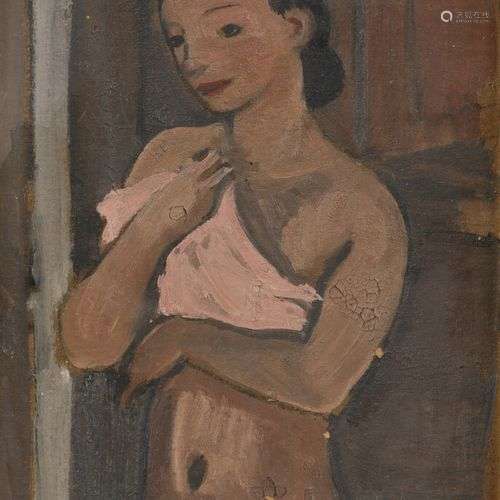 Georges KARS (1880 1945) Nu à la serviette rose …