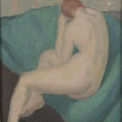 Paul SCORTESCO (1895 1976) Nu, circa 1930 Huile …