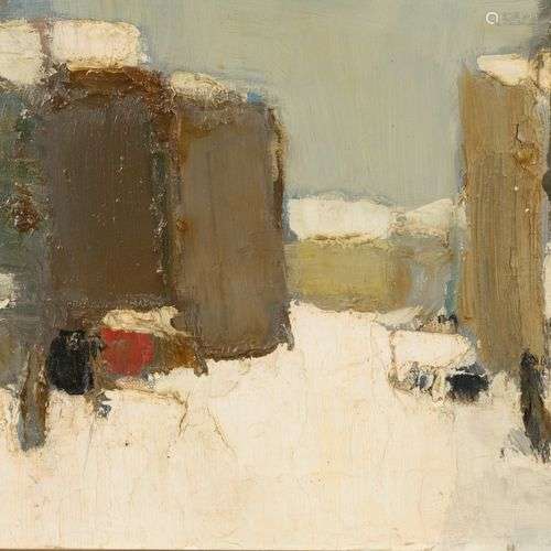 Roger MÜLH (1929 2008) Belfort sous la neige, cir…