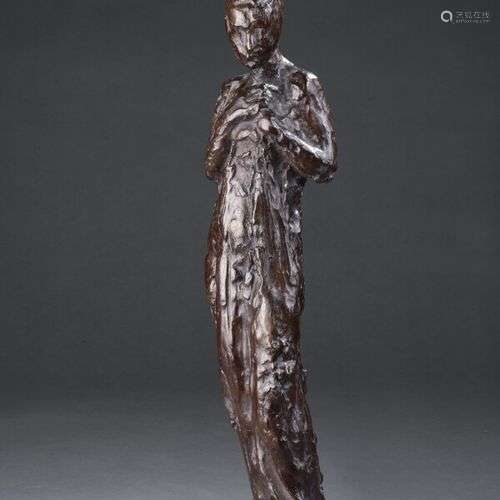 Charles AUFFRET (1929 2001) Figure drapée, ou La …