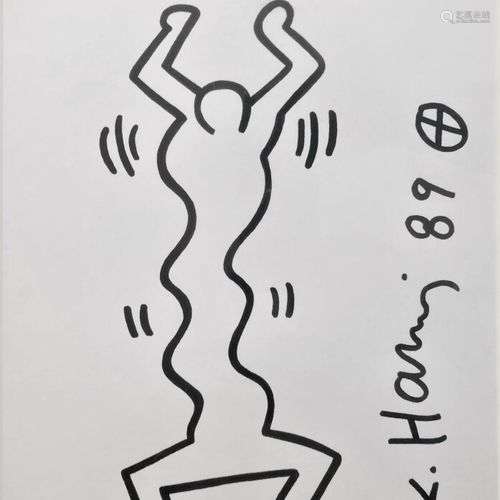 Keith HARING (1958 1990) Personnage dansant, 1989…