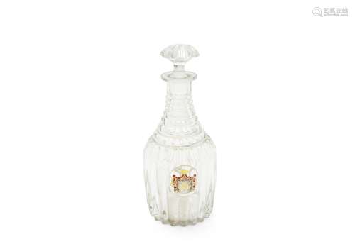 A glass wine decanter from the Imperial Banquet ServiceImper...