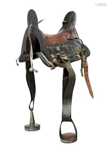 A Central-Asian saddle from the studio of Franz Roubaud (185...