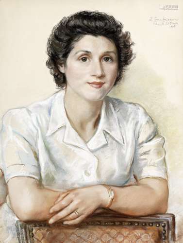 Zinaida Evgenievna Serebriakova (Russian, 1884-1967) Portrai...