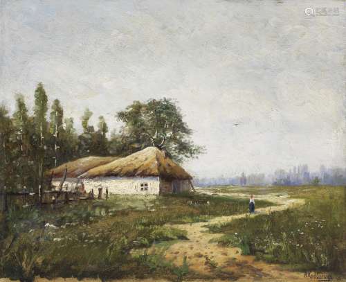 Nikolai Ivanovich Kravchenko (Russian, 1867-1941) A summer's...