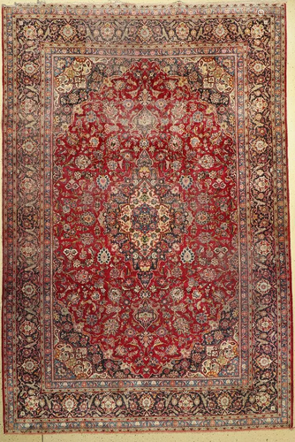 Kashan silk antique, Persia, around 1910, pure natural