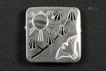 MALINOWSKI ARNO (1928 - 1993) / GEORG JENSEN broche typique ...