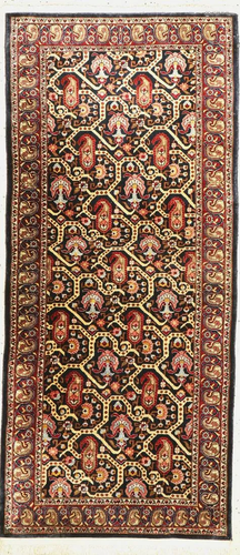 Qum silk, Egypt, approx. 50 years, pure natural