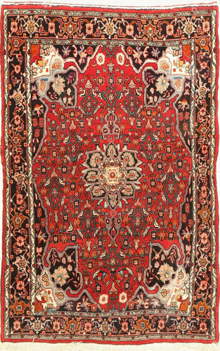 Bidjar old, Persia, approx. 60 years, wool on cotton