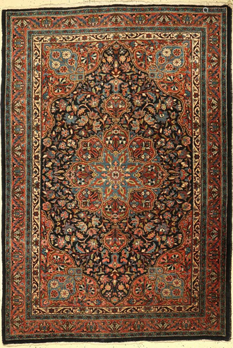 Bidjar antique, Persia, around 1910/1920, wool on